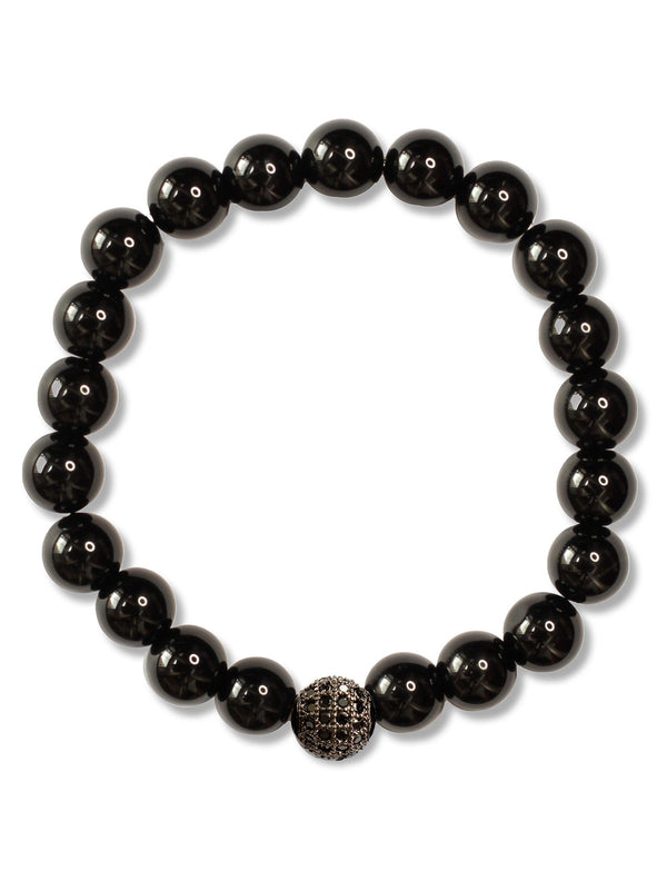 Brazalete Onyx 8mm - Tayrona Accesorios